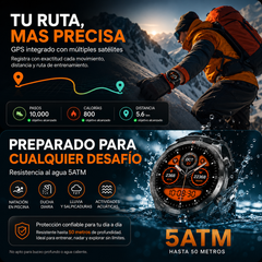 Smartwatch SKG GT5 Con GPS Brújula Barómetro Android iPhone