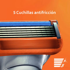 Repuestos Cuchillas Maquina Afeitar Gillette Fusion5 X8und