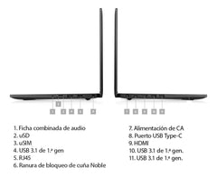 Portátil Dell Latitude 7490 Core I7 16gb Ram 256gb Ssd