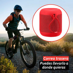 Parlante Aiwa Exos Go Sonido Stereo Bajos Impermeable Ipx6