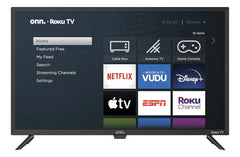 Smart TV Onn Roku TV 32" HD WiFi 3 HDMI Apps Streaming