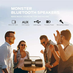 Parlante Monster Adventurer Force Sumergible Ipx7 Portátil Bluetooth