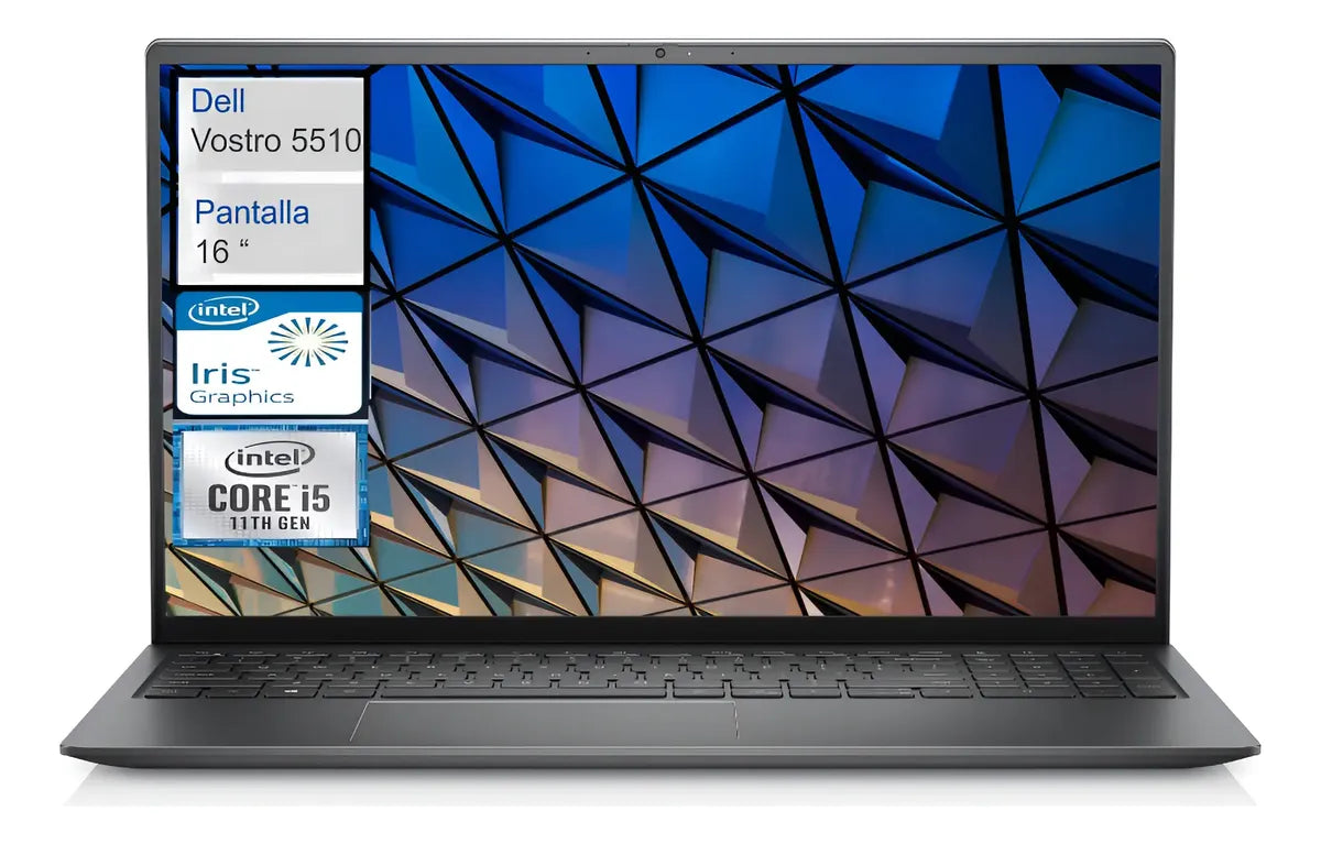 Dell Vostro 5510 Core i5-11300H 8GB RAM 256GB SSD Pantalla 16'' (Reacondicionado)
