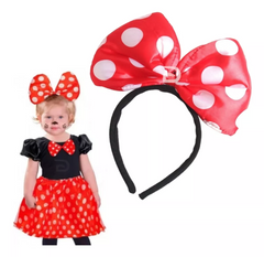 Accesorio Minnie Mouse Diadema Luz Led 3 Modos Disfraz Fiesta Halloween