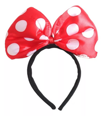 Accesorio Minnie Mouse Diadema Luz Led 3 Modos Disfraz Fiesta Halloween