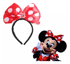 Accesorio Minnie Mouse Diadema Luz Led 3 Modos Disfraz Fiesta Halloween