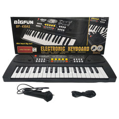 Gran Teclado 37 Teclas  Organeta Piano Graba Pistas Infantil