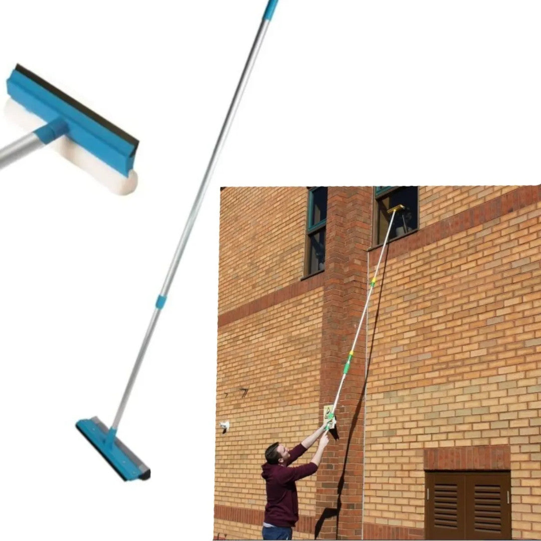 Limpiavidrios Extensible +4mt Limpiador Largo Ventas Vidrios